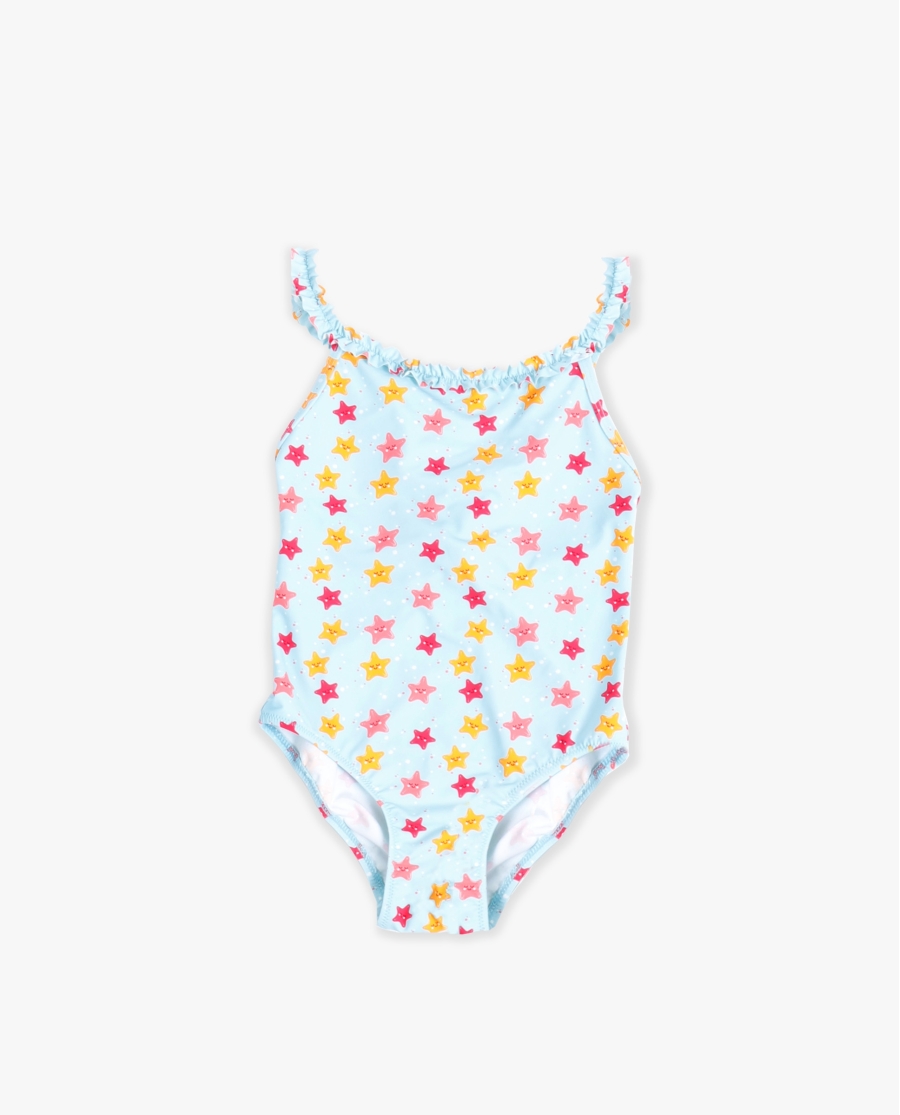 MR WONDERFUL Bañador Estrellas para Niña AZUL