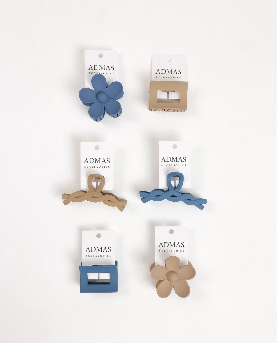 ADMAS Pinzas Urban para Mujer (Caja 6 unidades) SURTIDO