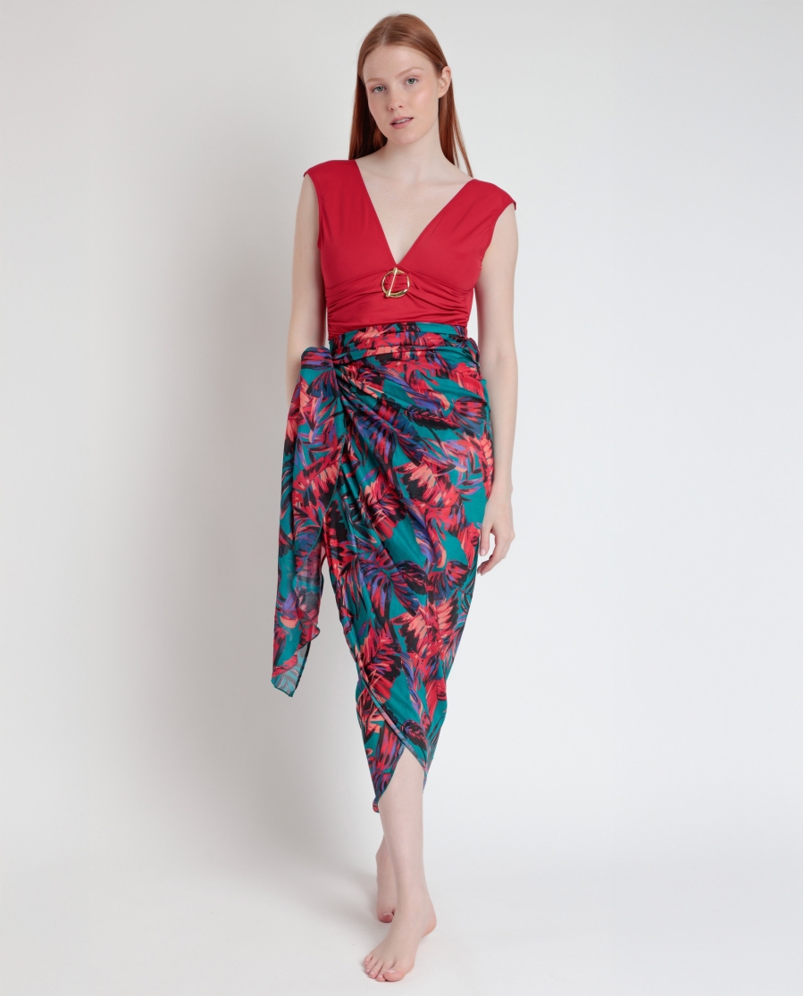 ADMAS Pareo Tropical Ocean para Mujer OCEANO