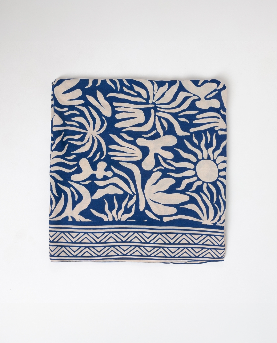 ADMAS Pareo Sun Summer para Mujer AZUL