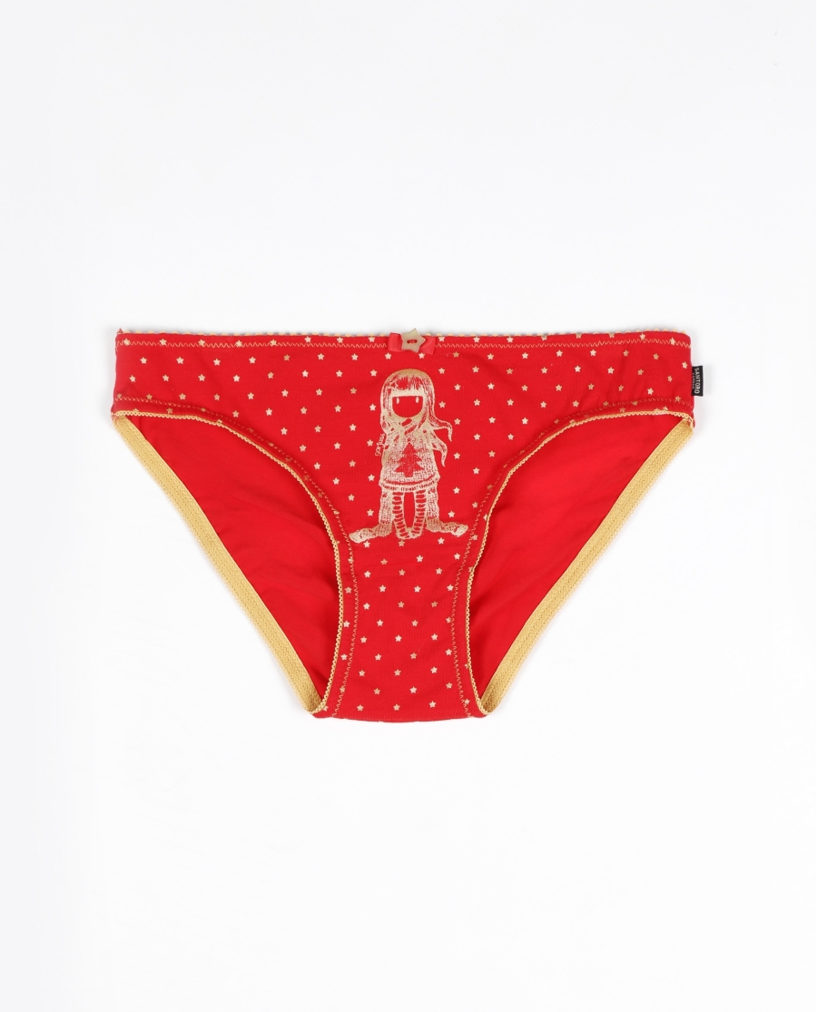 SANTORO Braguita Cosy para Niña ROJO