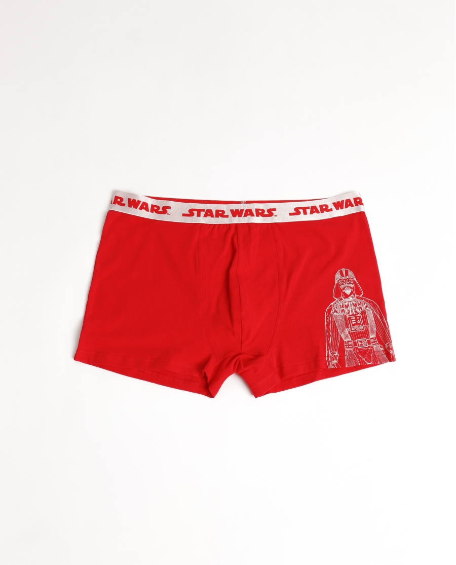 STAR WARS Calzoncillo/Bóxer Dark Lord Caja Regalo para Hombre, (Caja 12 unidades) ROJO