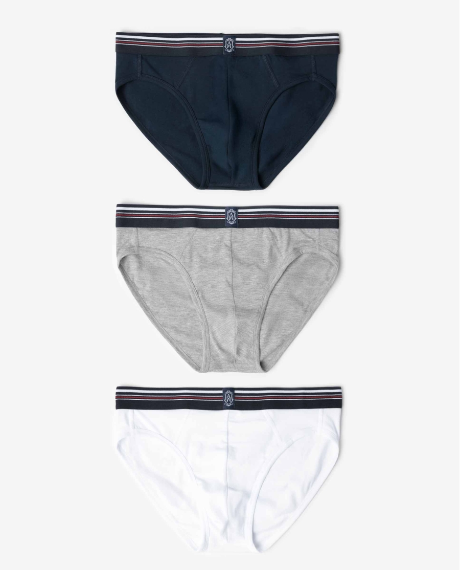 ADMAS CLASSIC Calzoncillo/Slip Surtido Slip Sport Classic para Hombre, (Caja de 6 unidades) SURTIDO