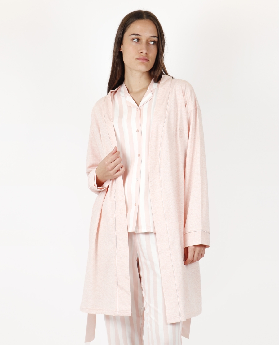ADMAS CLASSIC Bata Manga Larga Basic para Mujer ROSA