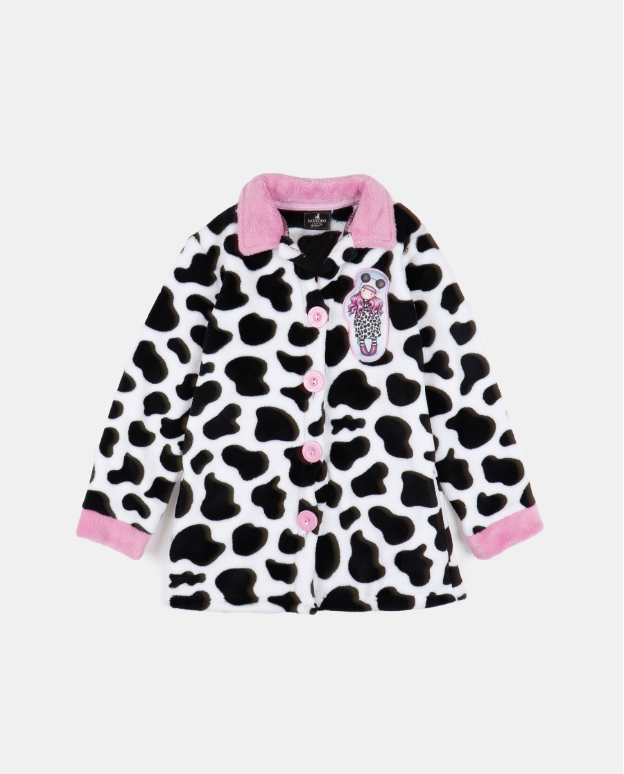SANTORO GORJUSS Bata Manga Larga Calentita Northern Lights para Niña ANIMAL PRINT