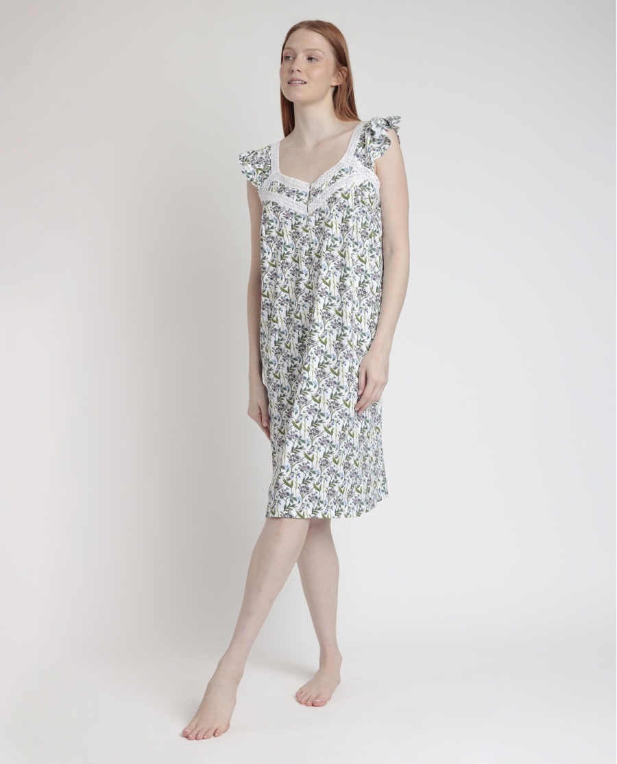 ADMAS GARDEN Camisola Sin Mangas Dream Flowers para Mujer MALVA