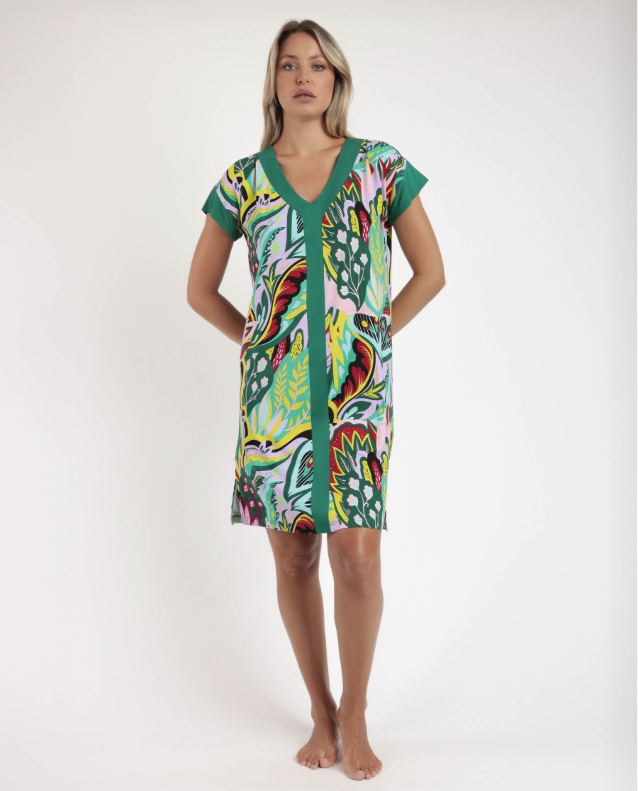 ADMAS LUXURY Camisola Manga Caída Luxury Hippy para Mujer MULTICOLOR