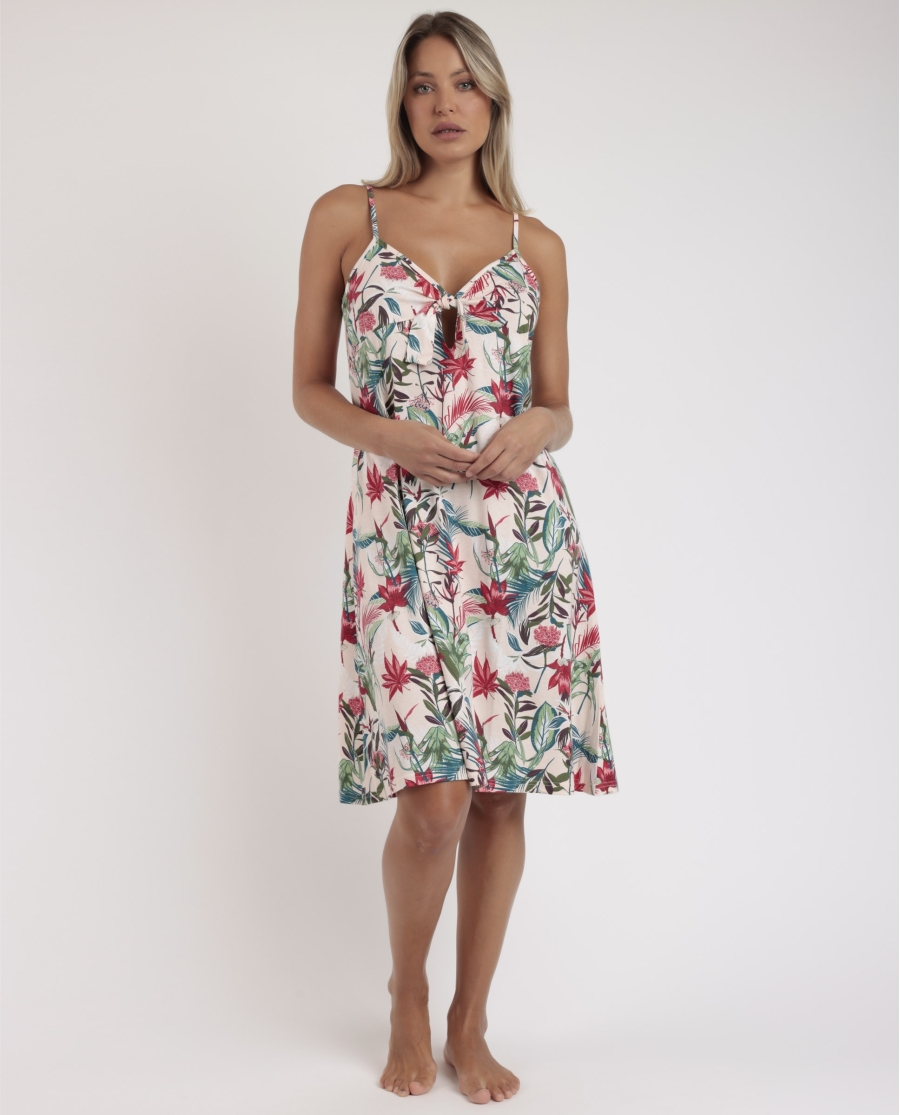 ADMAS GARDEN Camisola Tirantes Tropical Spirit para Mujer ROJO