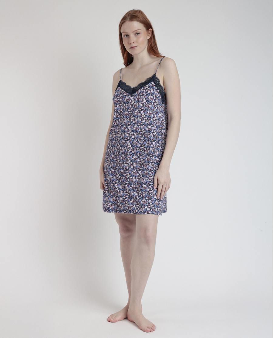 ADMAS Camisola Tirantes Blue And Pink Liberty para Mujer MARINO