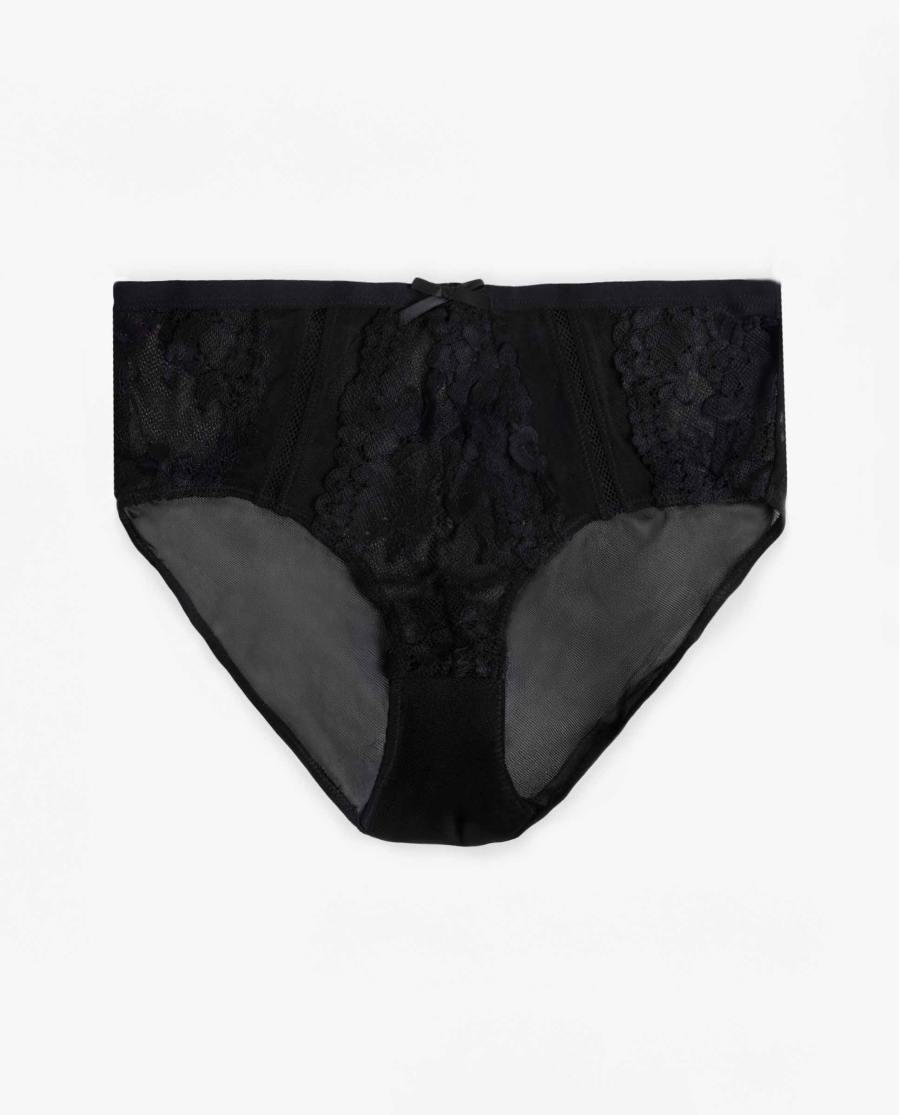 ADMAS Braga Alta Christmas con Envase Regalo para Mujer NEGRO