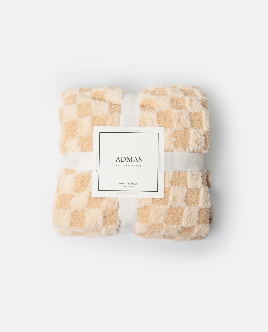 ADMAS Manta Doble Cara Terry Rabbit BEIGE