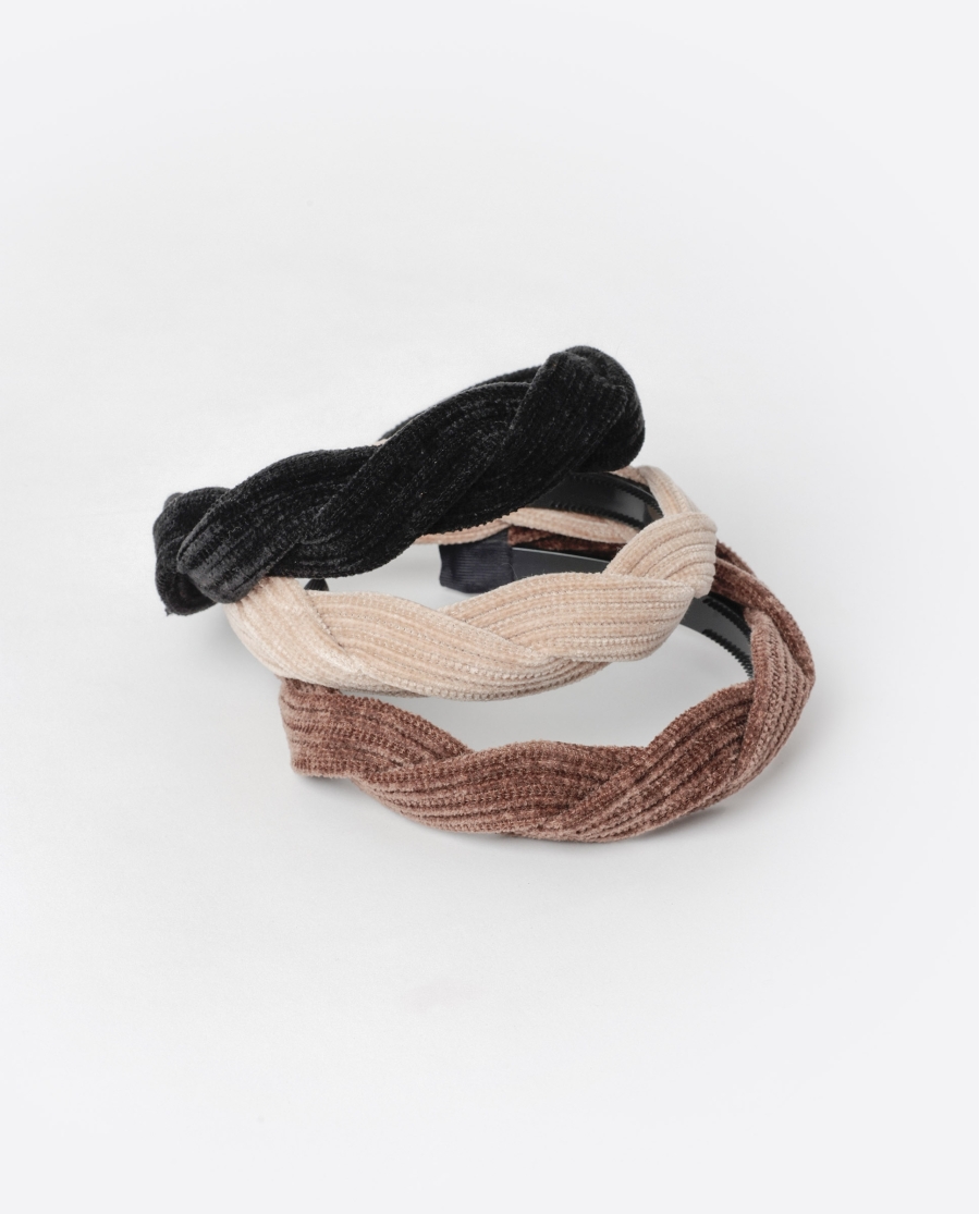 ADMAS Diadema Luxury Braid para Mujer (Caja 6 unidades) SURTIDO