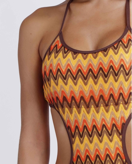 ADMAS Bañador Trikini Missoni para Mujer ARENA 2