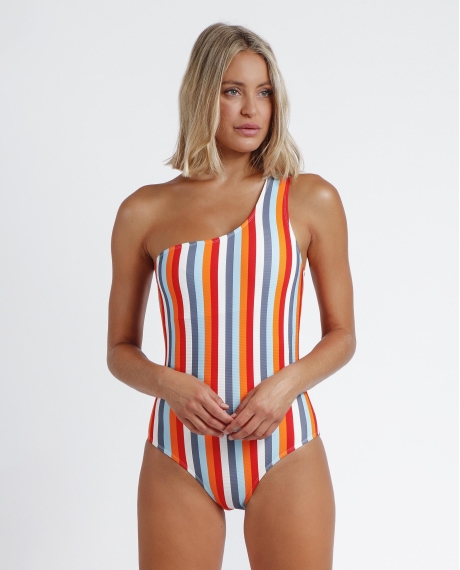 ADMAS Bañador Copas Sun Stripes para Mujer MULTICOLOR