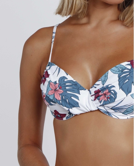 ADMAS Bikini Aro Sweet Water para Mujer BLANCO 2