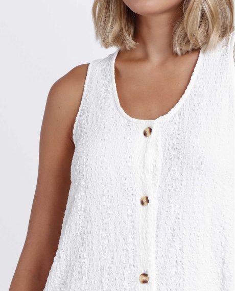 ADMAS Vestido Largo Palomita para Mujer BLANCO 2