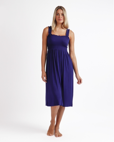 ADMAS Vestido Tirantes Dolly para Mujer AZUL