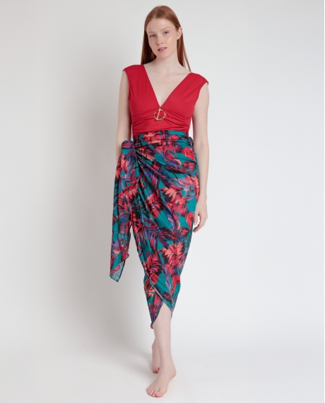 ADMAS Pareo Tropical Ocean para Mujer OCEANO