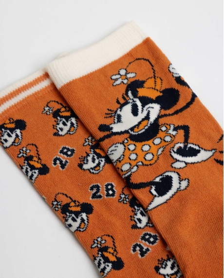 DISNEY Calcetín Mediano Express Yourself para Mujer, (Caja de 6 unidades) SURTIDO 2
