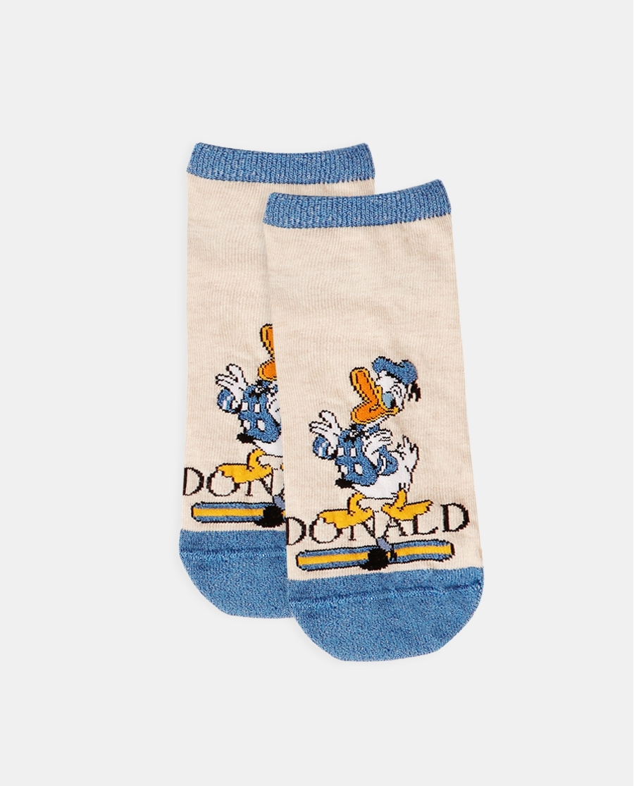 DISNEY Calcetín Tobillero Mickey Donald para Mujer, (Caja de 6 pares) SURTIDO DISNEY Calcetín Tobillero Mickey Donald para Mujer, (Caja de 6 pares) SURTIDO