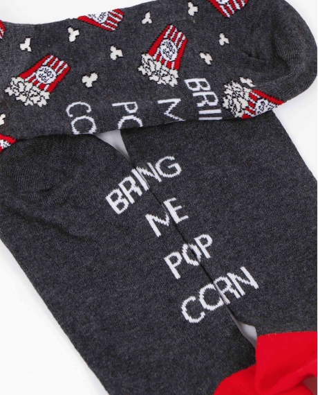 DIVER Calcetín Mediano Pop Corn para Mujer, (Caja de 12 pares) SURTIDO 2