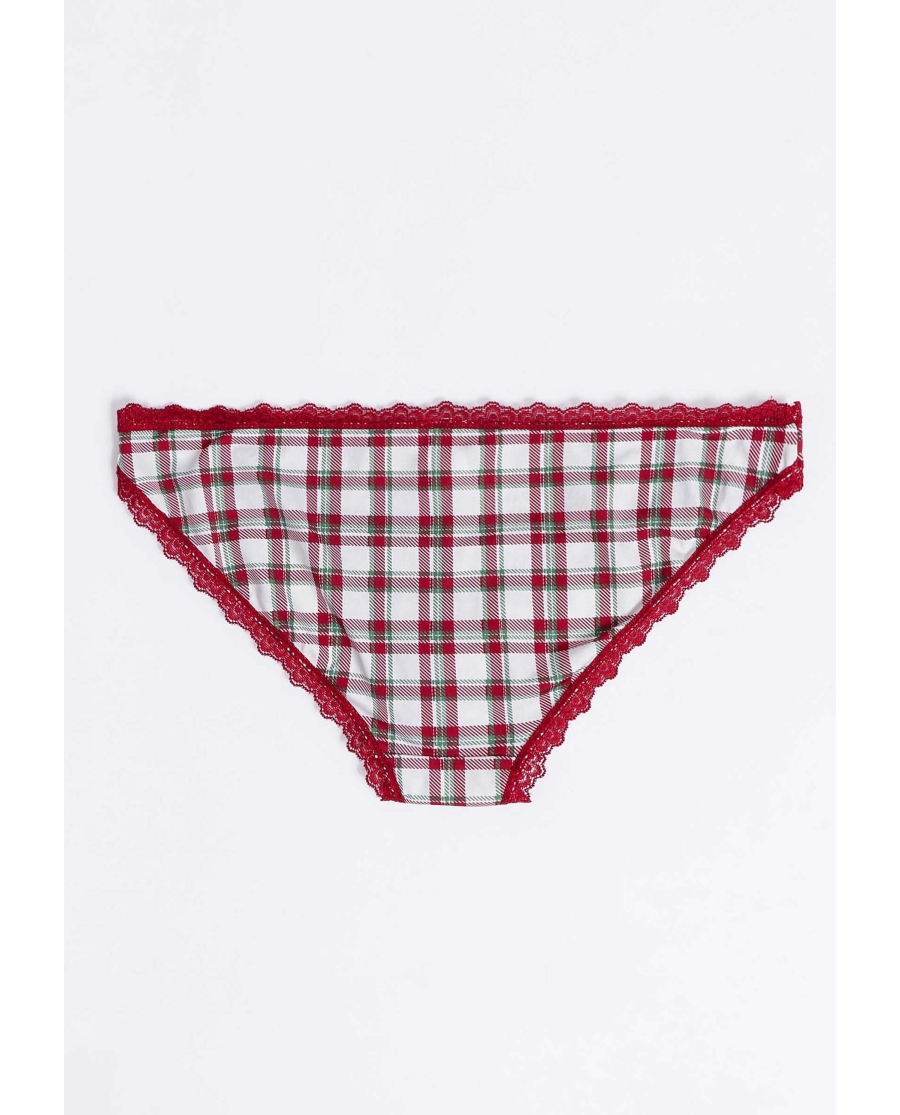 ADMAS Braguita Estampada para Mujer, (Caja de 12 unidades) ROJO RUBÍ ADMAS Braguita Estampada para Mujer, (Caja de 12 unidades) ROJO RUBÍ