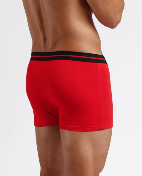 LOIS Calzoncillo/Bóxer Caja Metal Regalo Jeans para Hombre, (Caja 12 unidades) ROJO 2