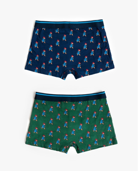 PADDINGTON Calzoncillo/Bóxer Gentelmen para Hombre, (Caja de 2 unidades) PACK FANTASIA 2