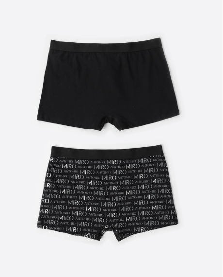ANTONIO MIRO Calzoncillo/Boxer Letters para Hombre, (Caja de 2 unidades) PACK FANTASIA 2