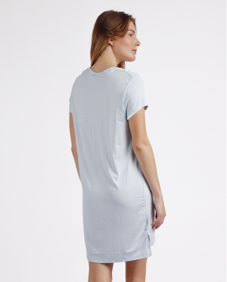 ADMAS CLASSIC Camisola Manga Corta Soft Secret para Mujer AZUL 2