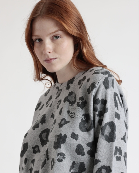 ADMAS Pijama Manga Larga Skin para Mujer GRIS 2