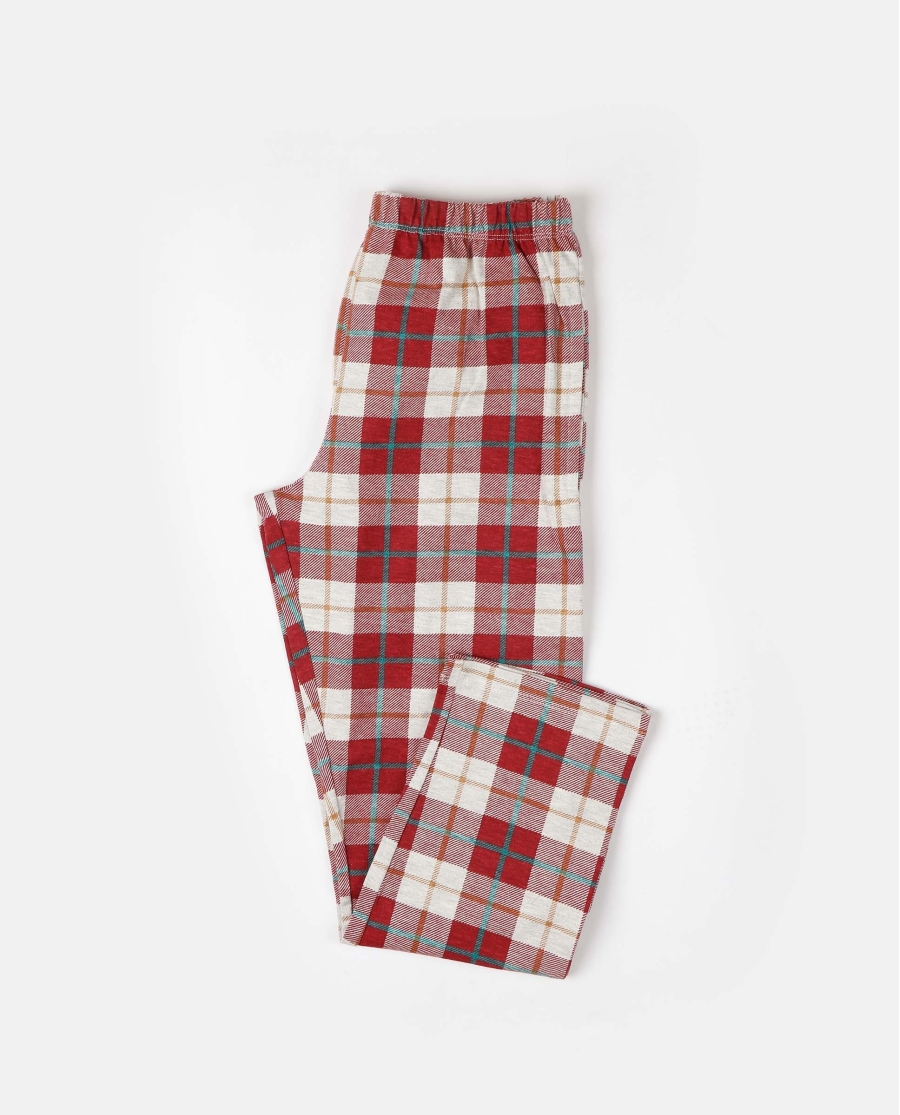 ADMAS Pijama Manga Larga Gingerbread para Niño BURDEOS ADMAS Pijama Manga Larga Gingerbread para Niño BURDEOS