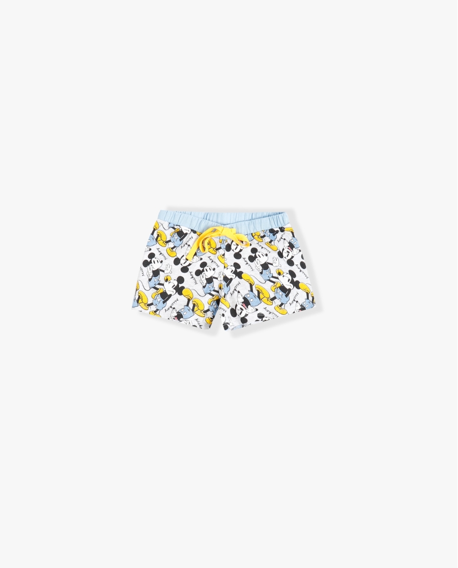 DISNEY Pijama Sin Mangas Mickey Summer para Niña GRIS JASPE DISNEY Pijama Sin Mangas Mickey Summer para Niña GRIS JASPE