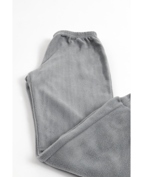 DISNEY Pijama Calentito Manga Larga Mickey Grey para Niña GRIS 2
