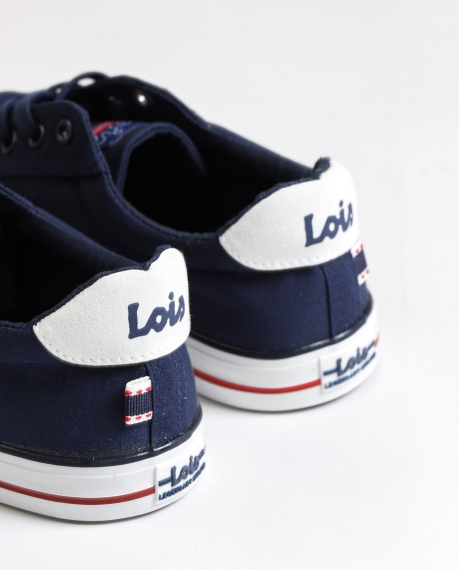 LOIS Zapatillas Lona para Hombre NAVY 2
