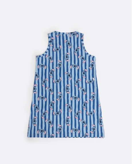 DISNEY Camisola Sin Mangas Stitch Waves para Niña AZUL 2