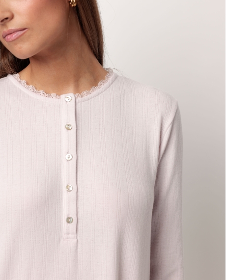 ADMAS CLASSIC Camisola Manga Larga Tapeta Romantic para Mujer ROSA 2