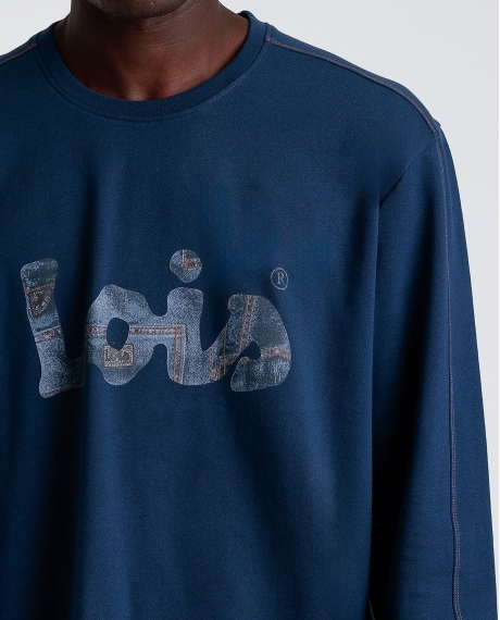 LOIS Pijama Manga Larga Texan para Hombre DENIM 2