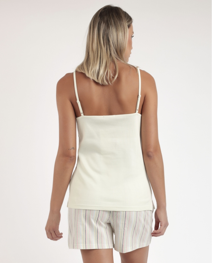 ADMAS Pijama Tirantes Summer Vibes para Mujer MENTA ADMAS Pijama Tirantes Summer Vibes para Mujer MENTA