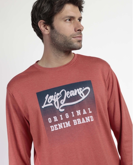LOIS Pijama Manga Larga Burnt para Hombre CALDERA 2
