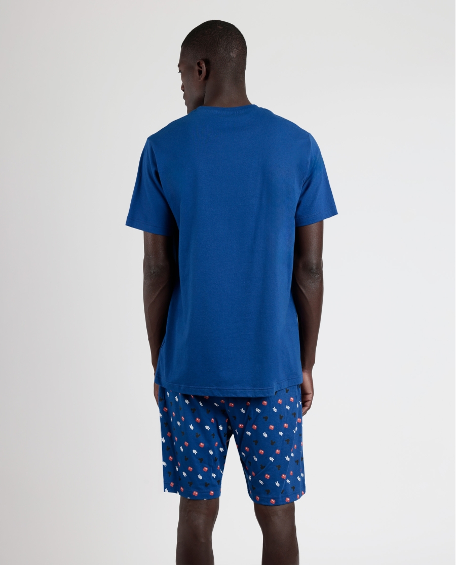 DISNEY Pijama Manga Corta What S Up para Hombre AZUL DISNEY Pijama Manga Corta What S Up para Hombre AZUL