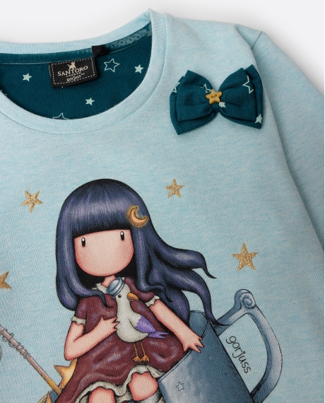 SANTORO GORJUSS Pijama Manga Larga A Night´S Quest para Niña AZUL 2