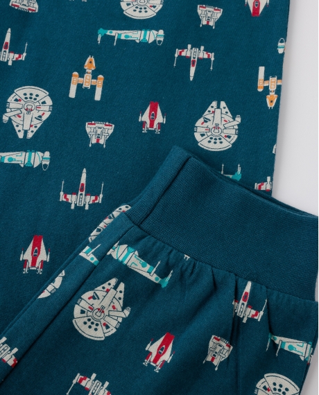 STAR WARS Pijama Manga Larga Spaceships para Niño OCEANO 2