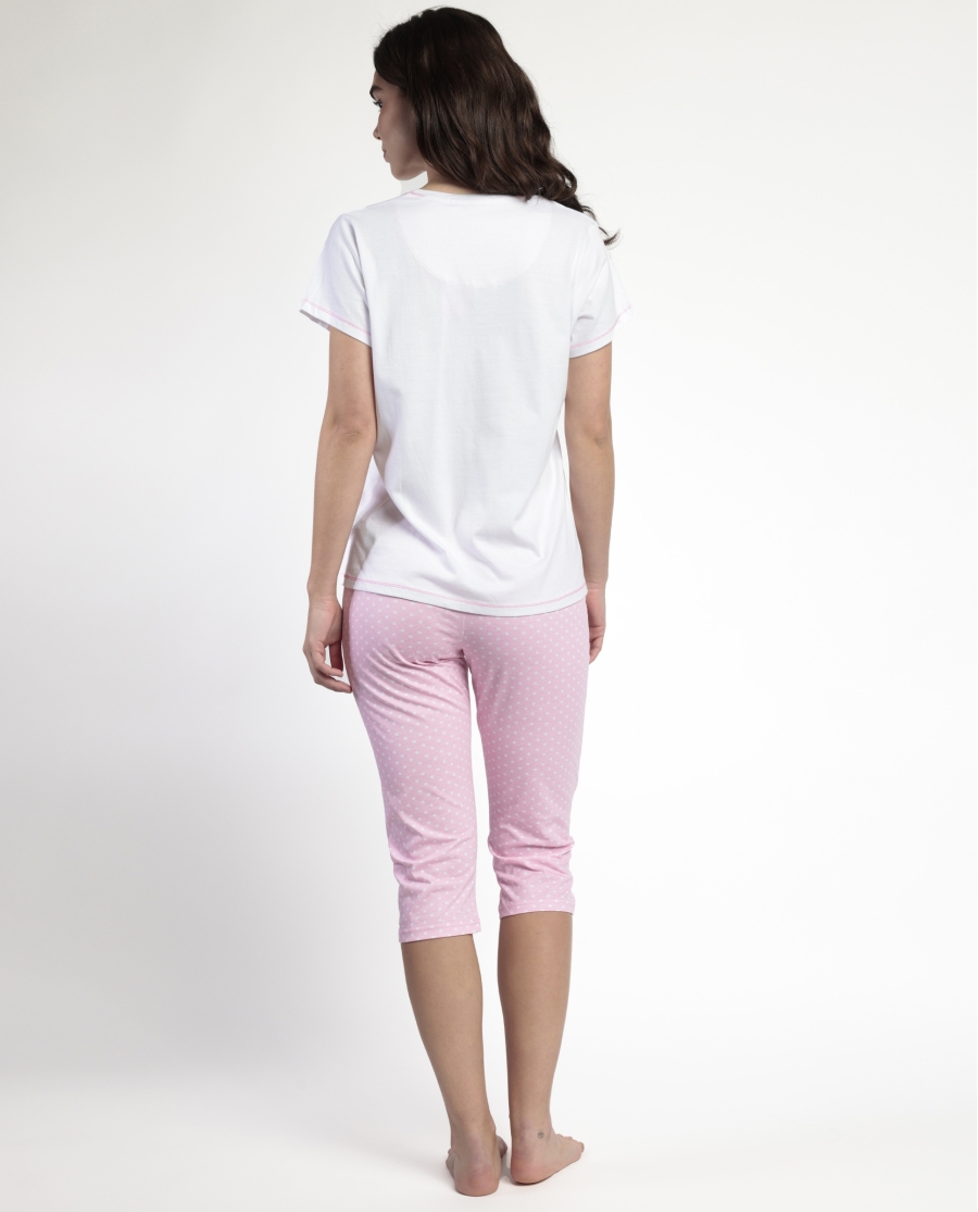 BARBIE Pijama Manga Corta She Just Shines para Mujer ROSA BARBIE Pijama Manga Corta She Just Shines para Mujer ROSA
