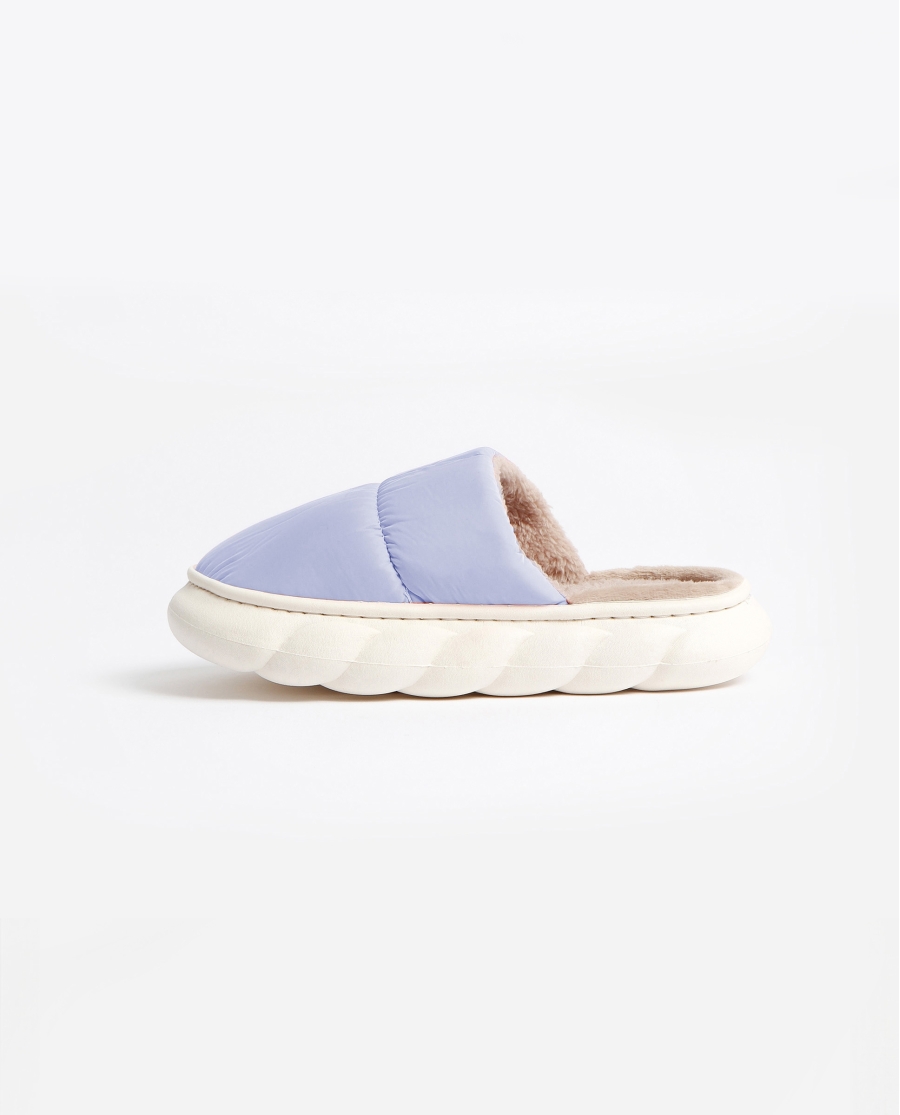 ADMAS Zapatillas De Estar Por Casa Acolchada para Mujer BERENJENA ADMAS Zapatillas De Estar Por Casa Acolchada para Mujer BERENJENA