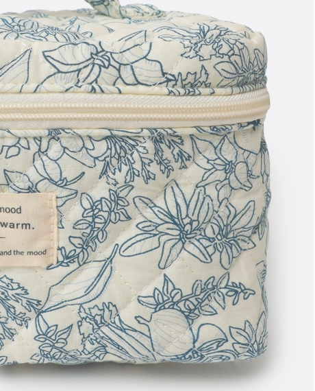 ADMAS Neceser Compacto Asa Toile de Jouy AZUL 2