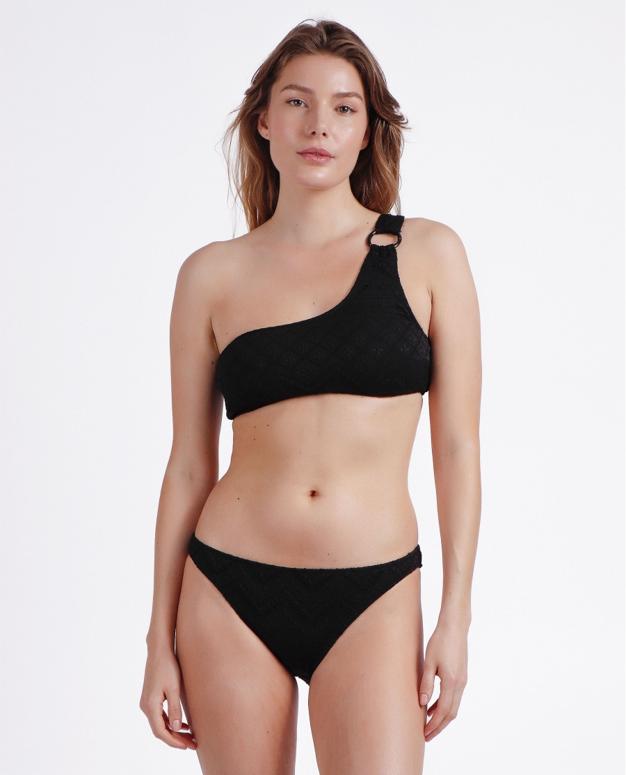 ADMAS Bikini Asimétrico Costa Bella para Mujer NEGRO ADMAS Bikini Asimétrico Costa Bella para Mujer NEGRO
