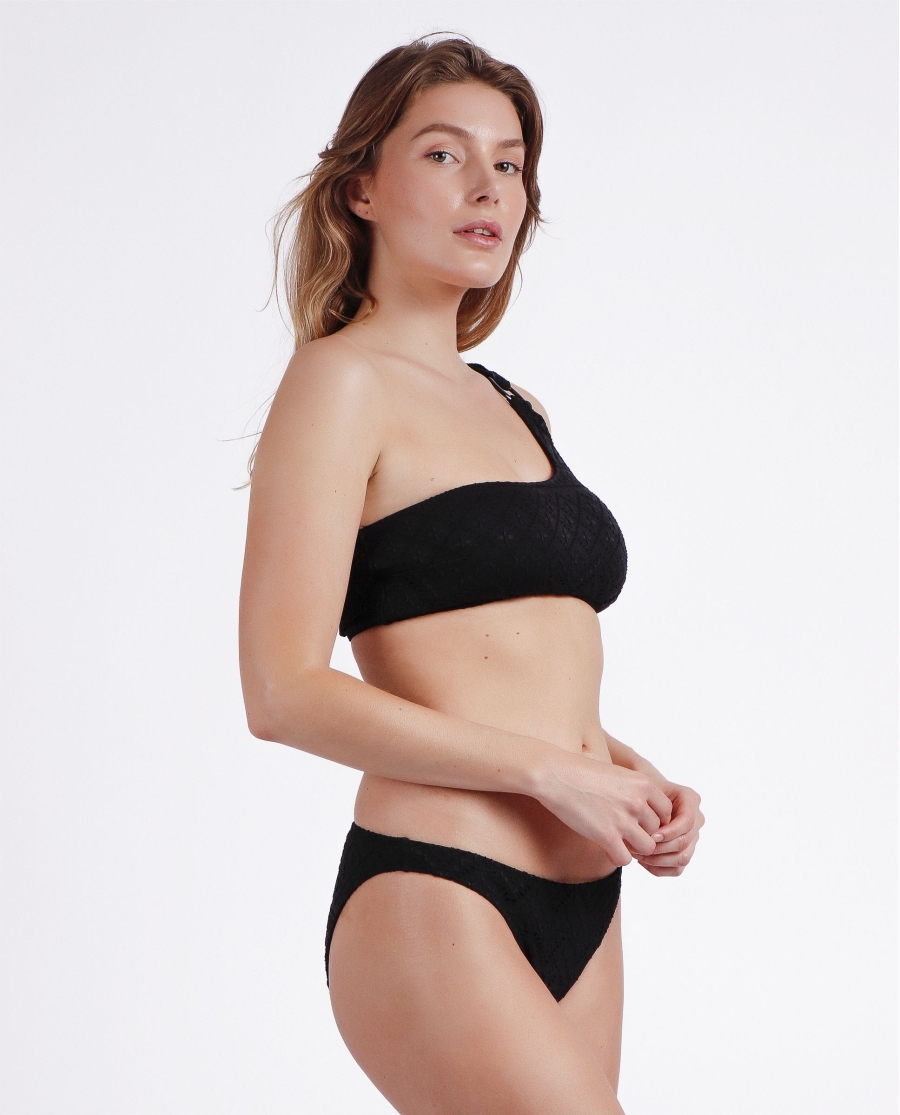 ADMAS Bikini Asimétrico Costa Bella para Mujer NEGRO ADMAS Bikini Asimétrico Costa Bella para Mujer NEGRO