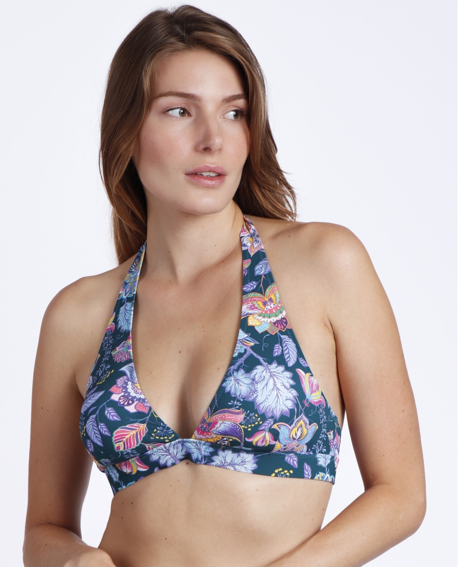 ADMAS Bikini Halter Night Paisley para Mujer OCEANO