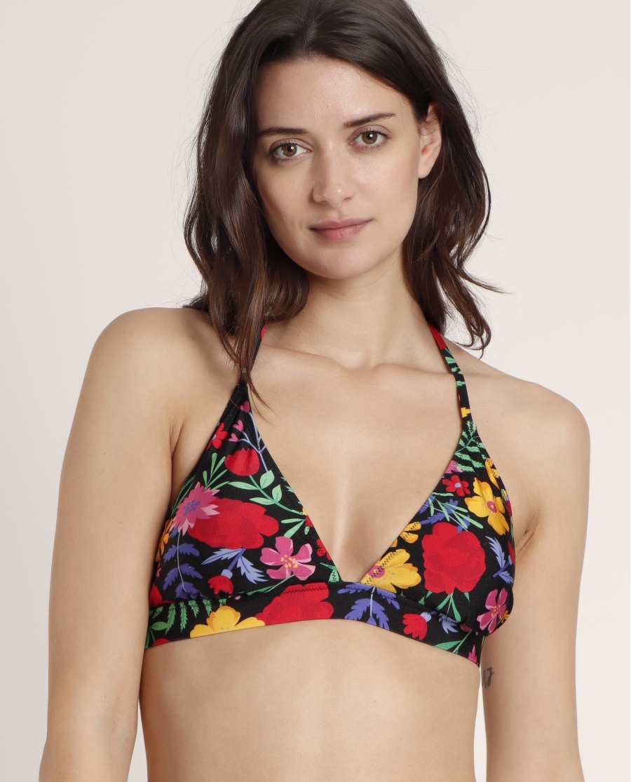 ADMAS Bikini Halter Twilight Garden para Mujer MULTICOLOR